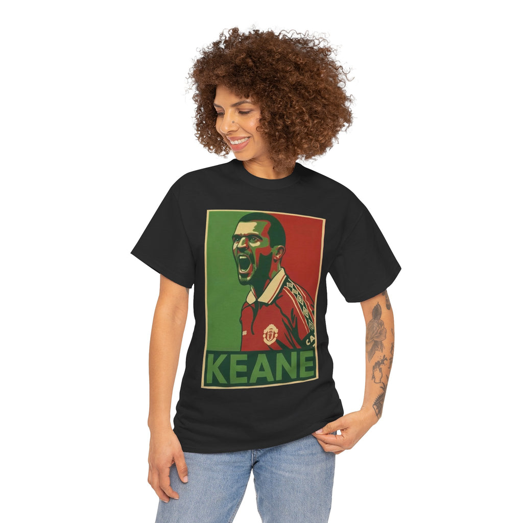 Roy Keane Manchester United Legend Retro Football Tee