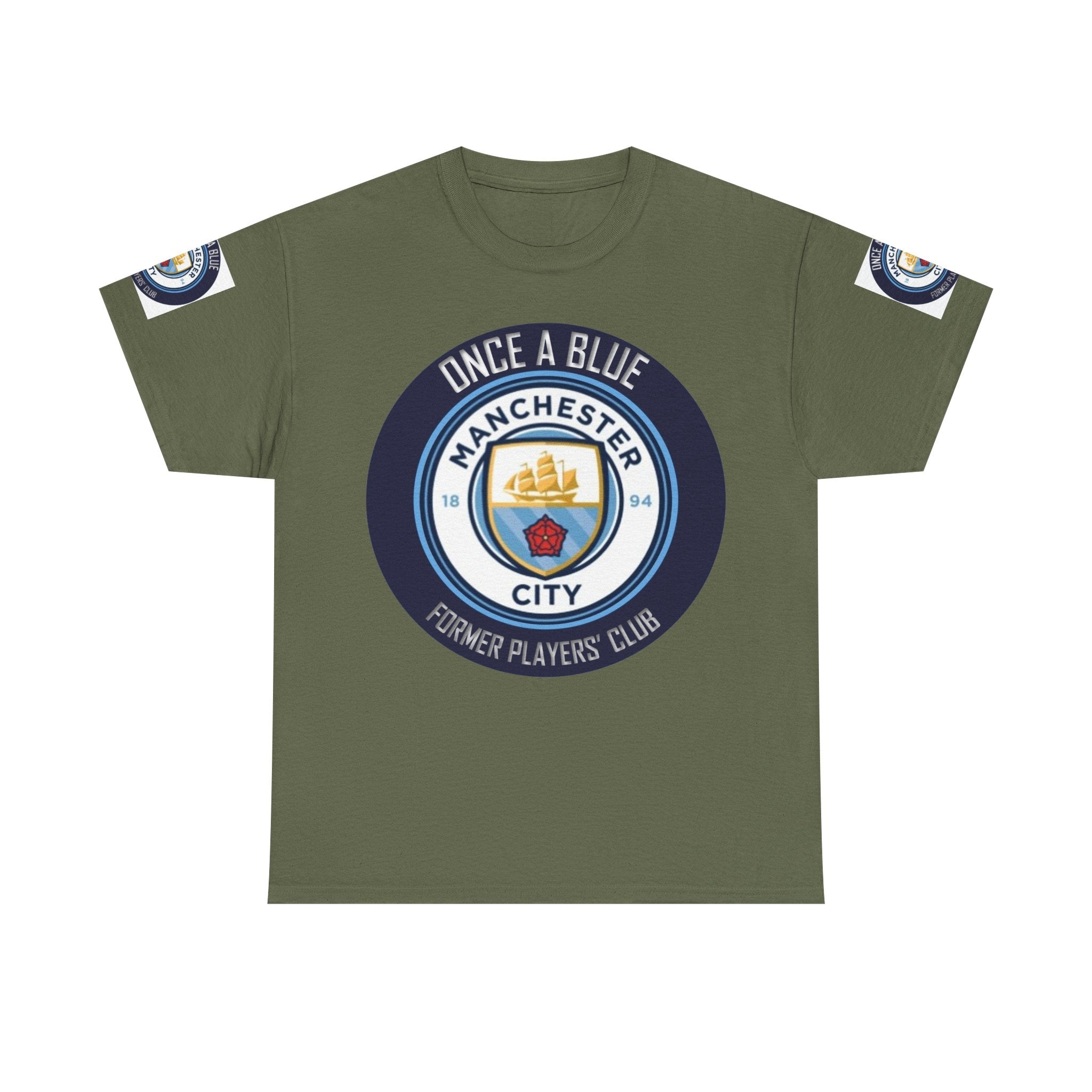 Manchester City 'Once A Blue' Tee — Former Players Club Football Shirt