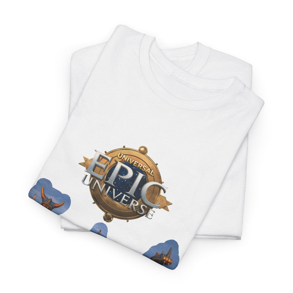 Epic Universe Theme Park T‑Shirt — Iconic Entrance Graphic Tee