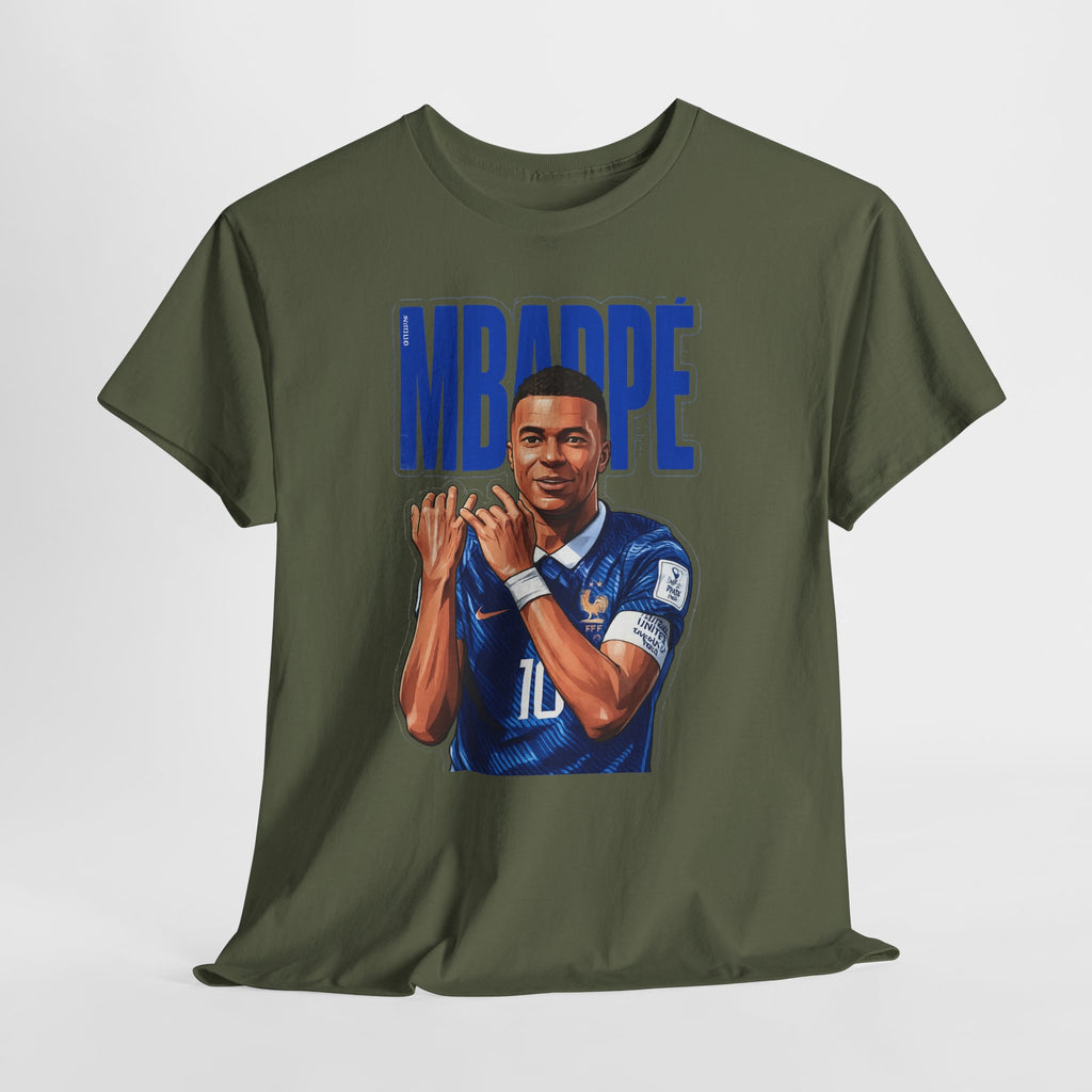 MBAPPE Graphic Shirt Soccer Star Portrait Tee — "