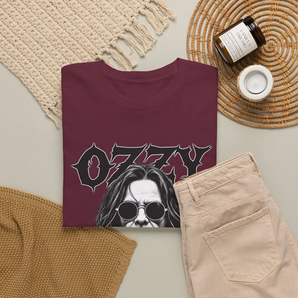 Rock Legend Graphic Tee — "Ozzy" Memorial 1948–2025