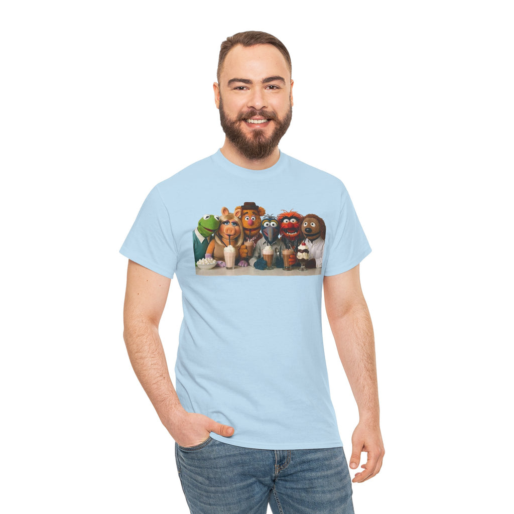 Muppet Cast Retro Poster Cotton T-Shirt