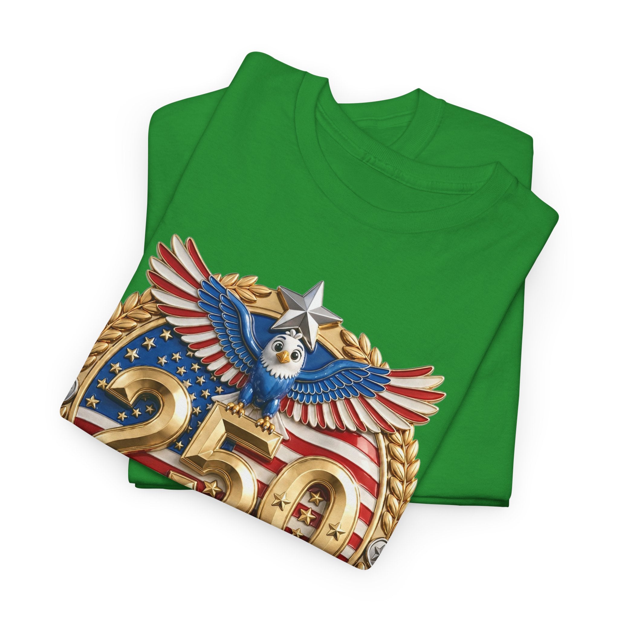 250th USA Anniversary T-Shirt – 1776–2026 Patriotic Eagle Emblem Tee