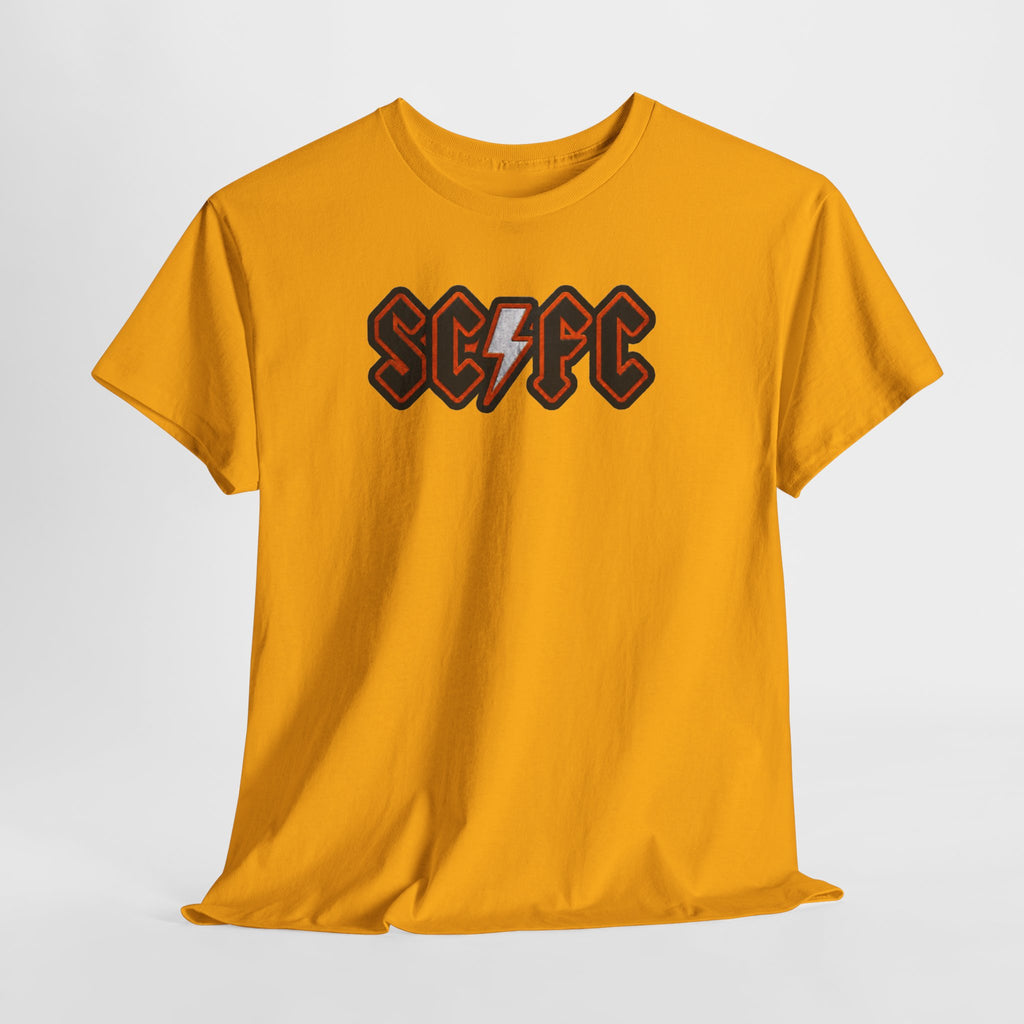 Salford City Inspired Logo T-Shirt — Retro Gothic Band-Style Tee