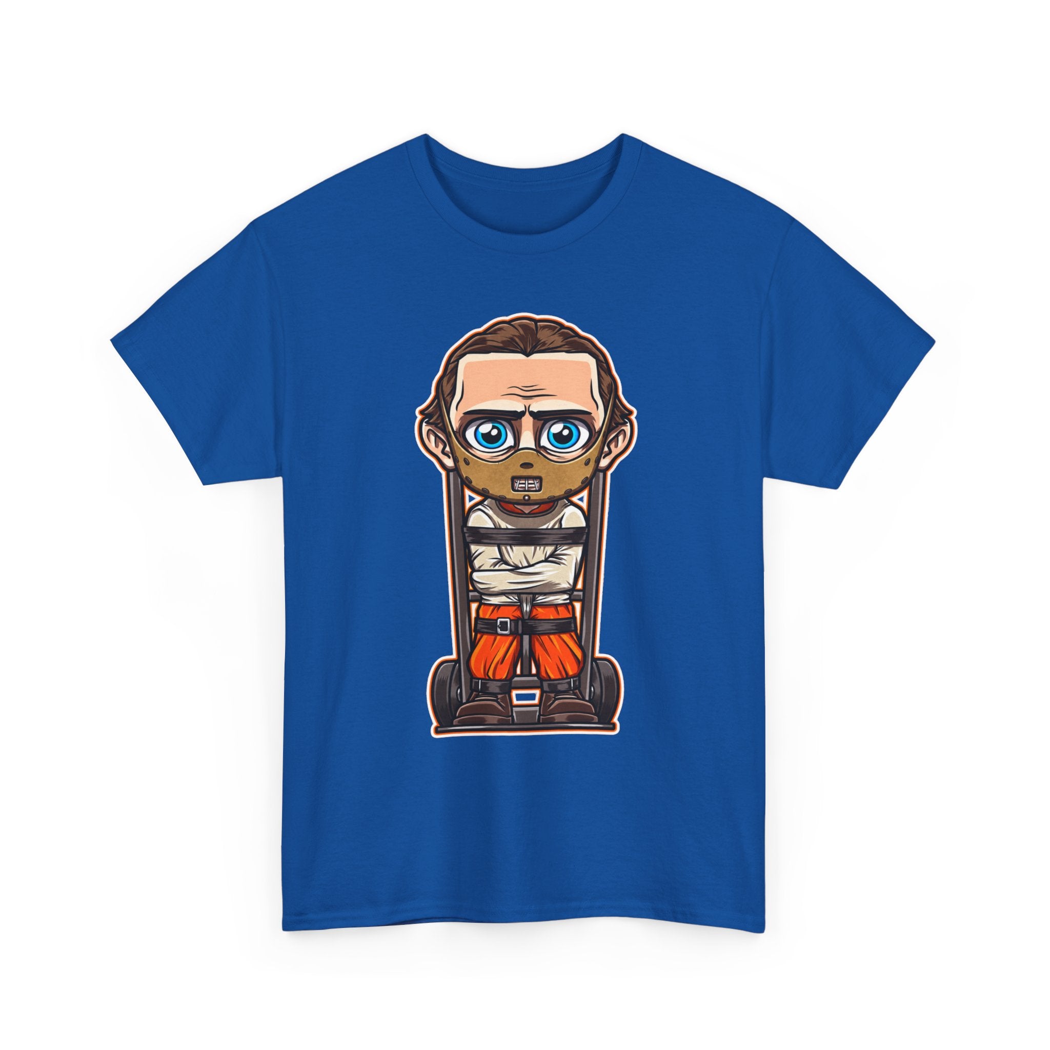 Chibi Prisoner Character Tee — Cute Cartoon Inmate Graphic T-Shirt