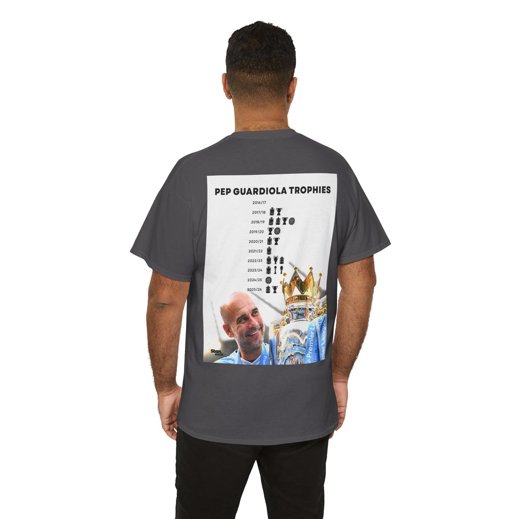 Pep Guardiola Trophies Graphic Tee