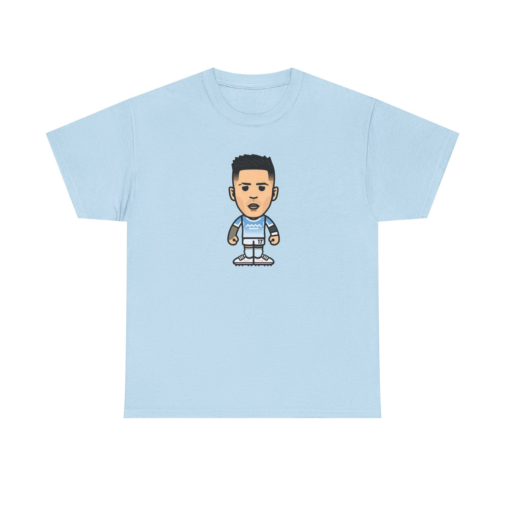 Enzo Fernandez Manchester City Cartoon Cotton T-Shirt