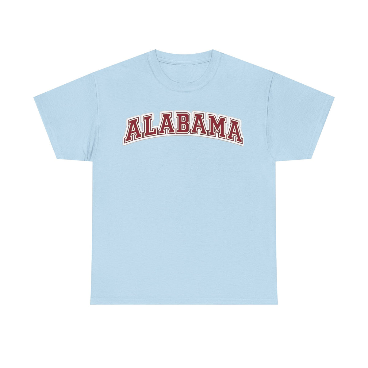 Alabama Arch Logo Tee – Crimson College Pride T‑Shirt
