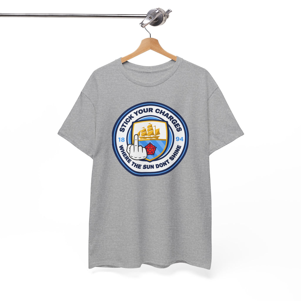 Manchester City "Stick Your Charger Where the Sun Don't Shine" Cotton t-shirt