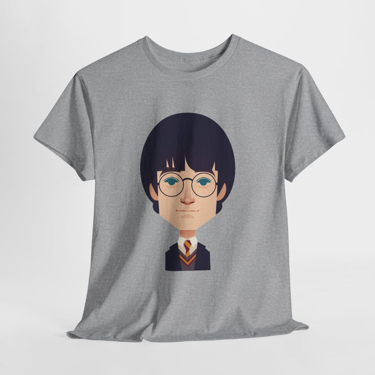 Harry Potter Wizard School Boy Cartoon Cotton T-Shirt