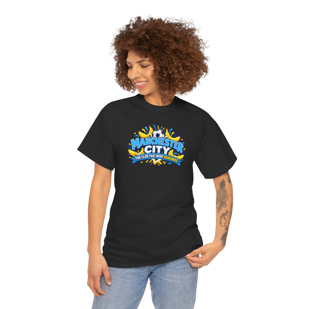 Manchester City "The Club That Went Bananas" Cotton T-Shirt