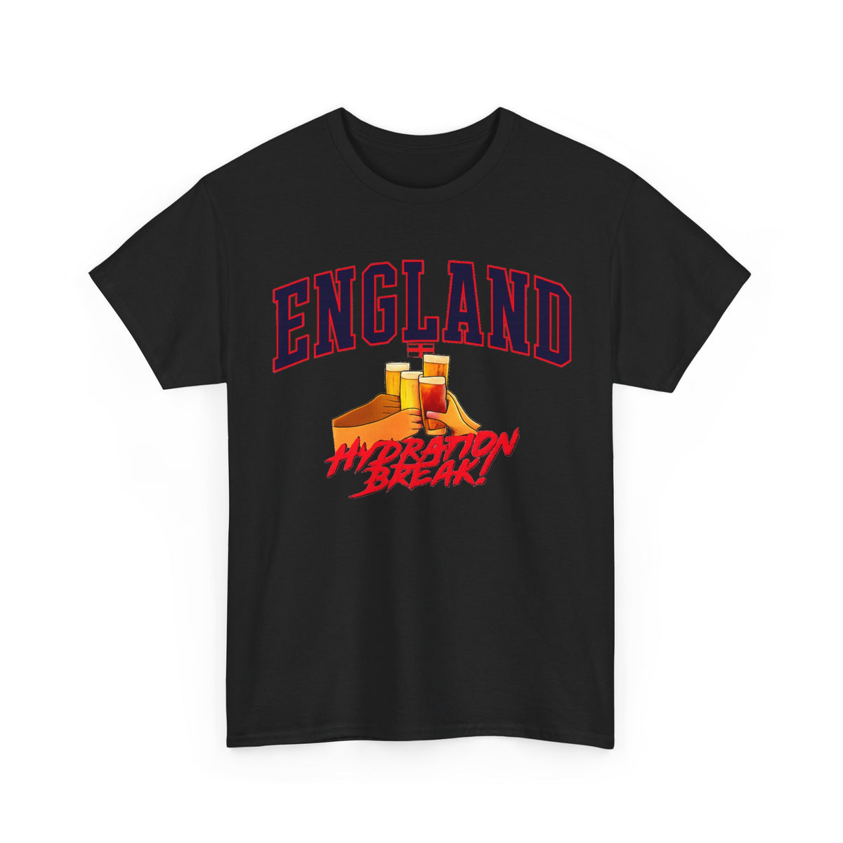 England Hydration Break T‑Shirt — "I'm Having an Hydration Break" Sports Tee