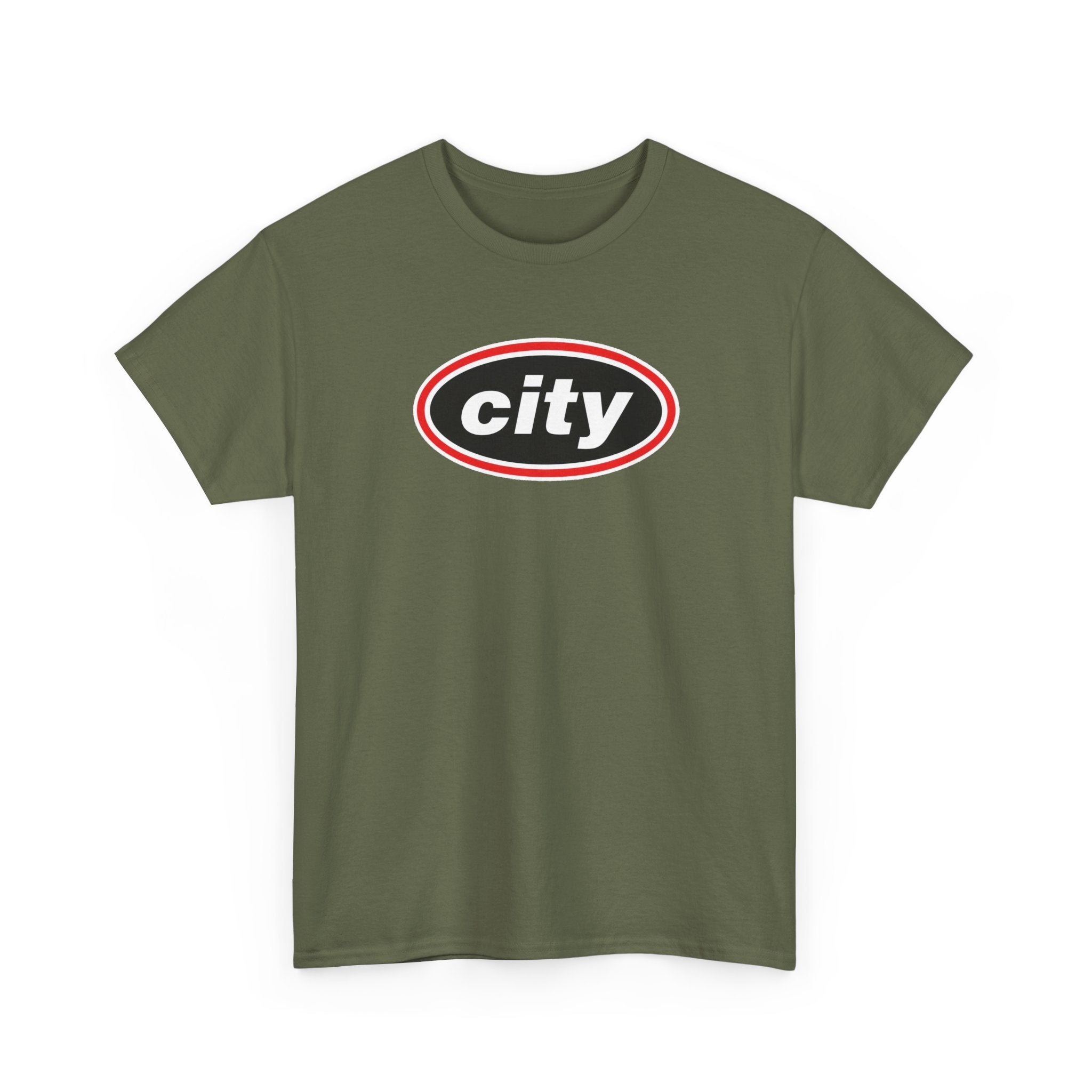 Manchester City Oasis Inspired Logo Cotton T-Shirt