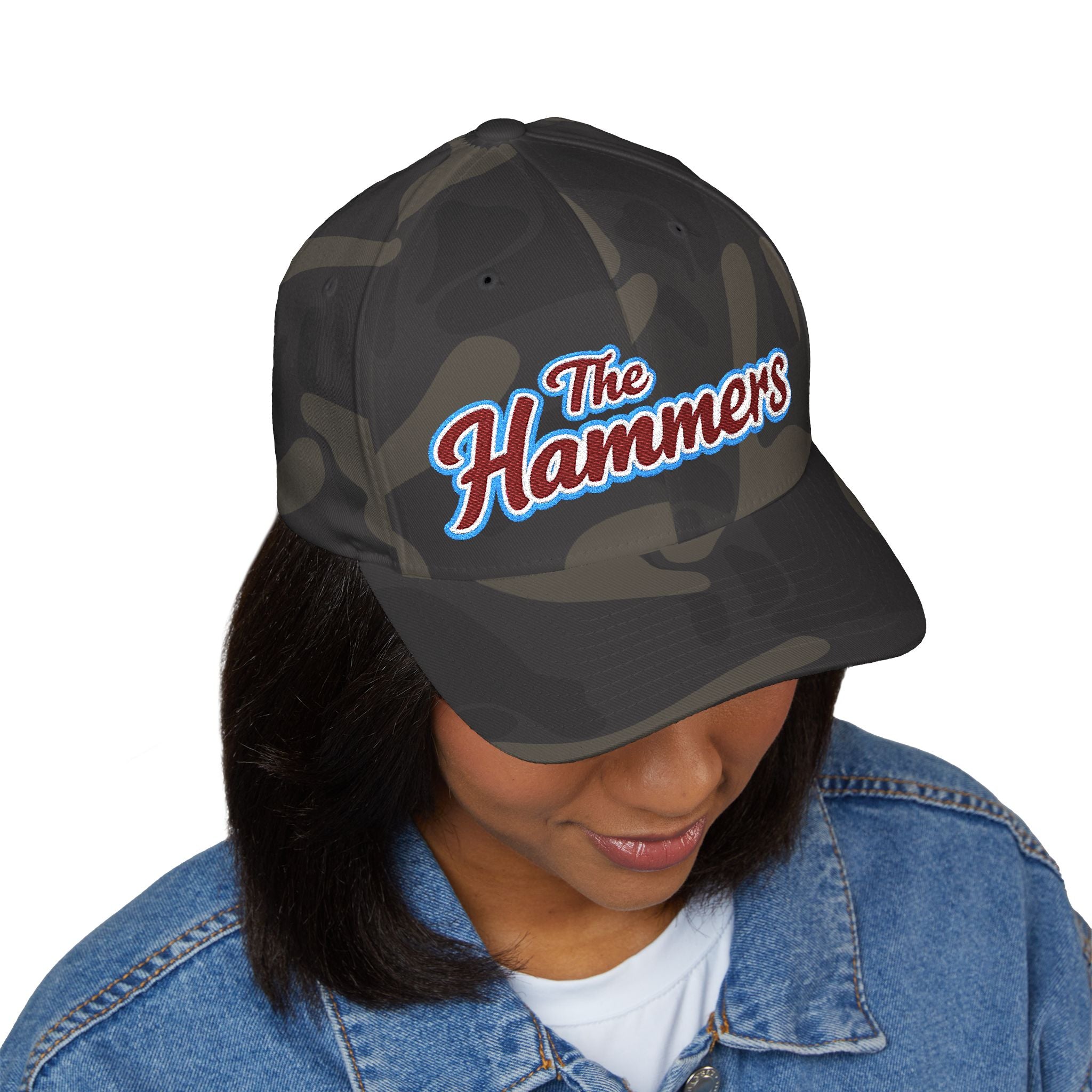 The Hammers West Ham United Embroidered Cap — Retro Script Baseball Hat
