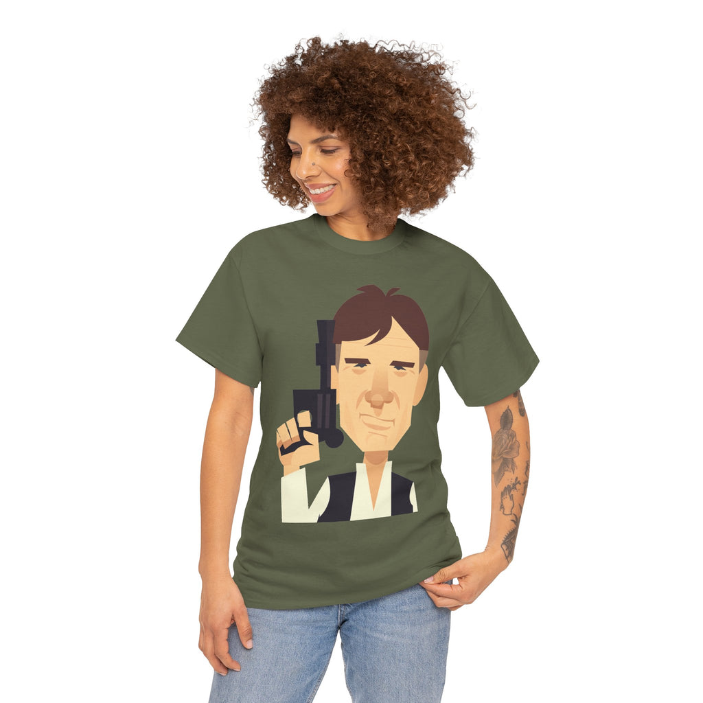 Han Solo Graphic Cotton T-Shirt