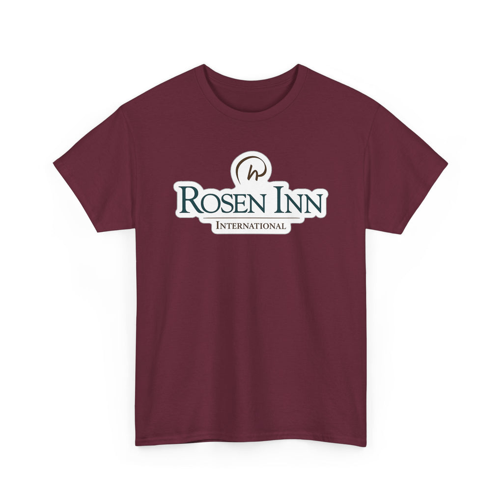 Rosen Inn International Inspired Logo Cotton T-Shirt Tee