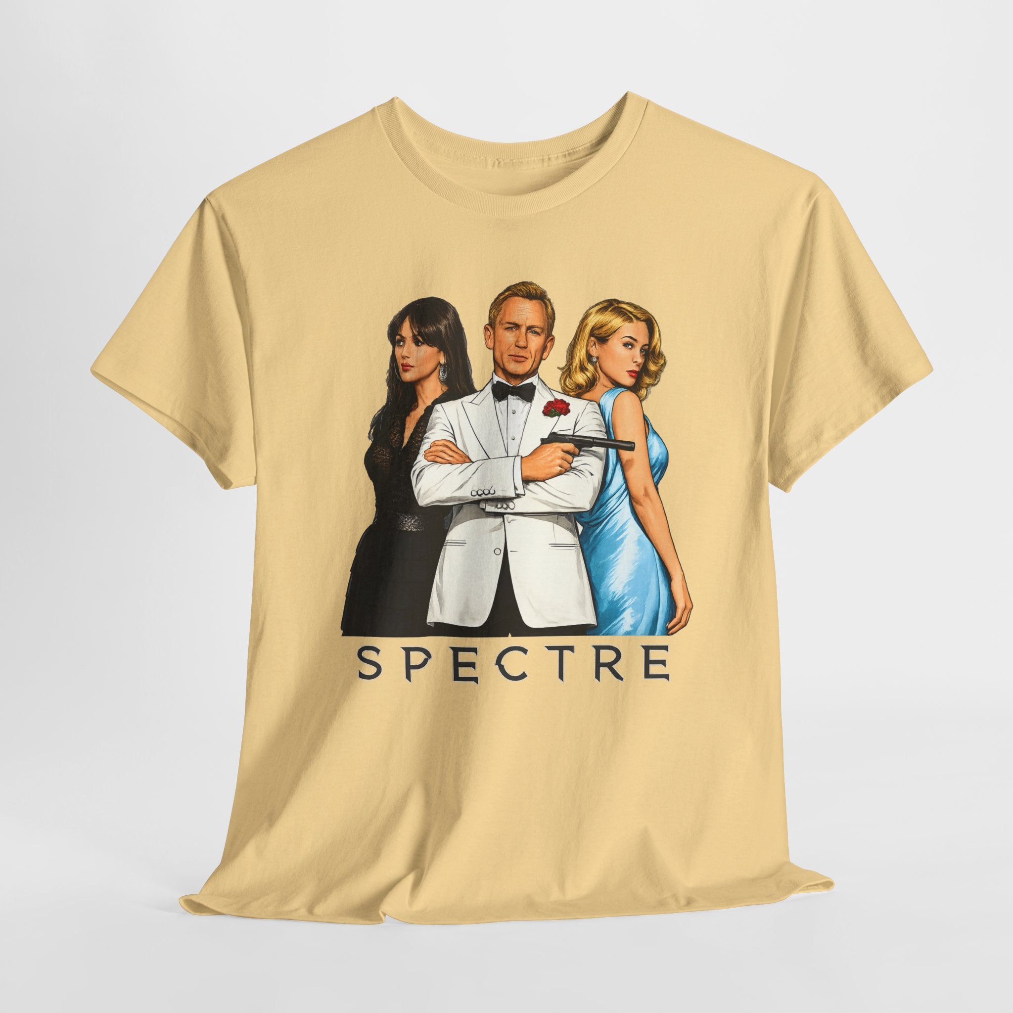 James Bond Spectre Movie Poster Tee — Retro James Bond Style Graphic T-Shirt