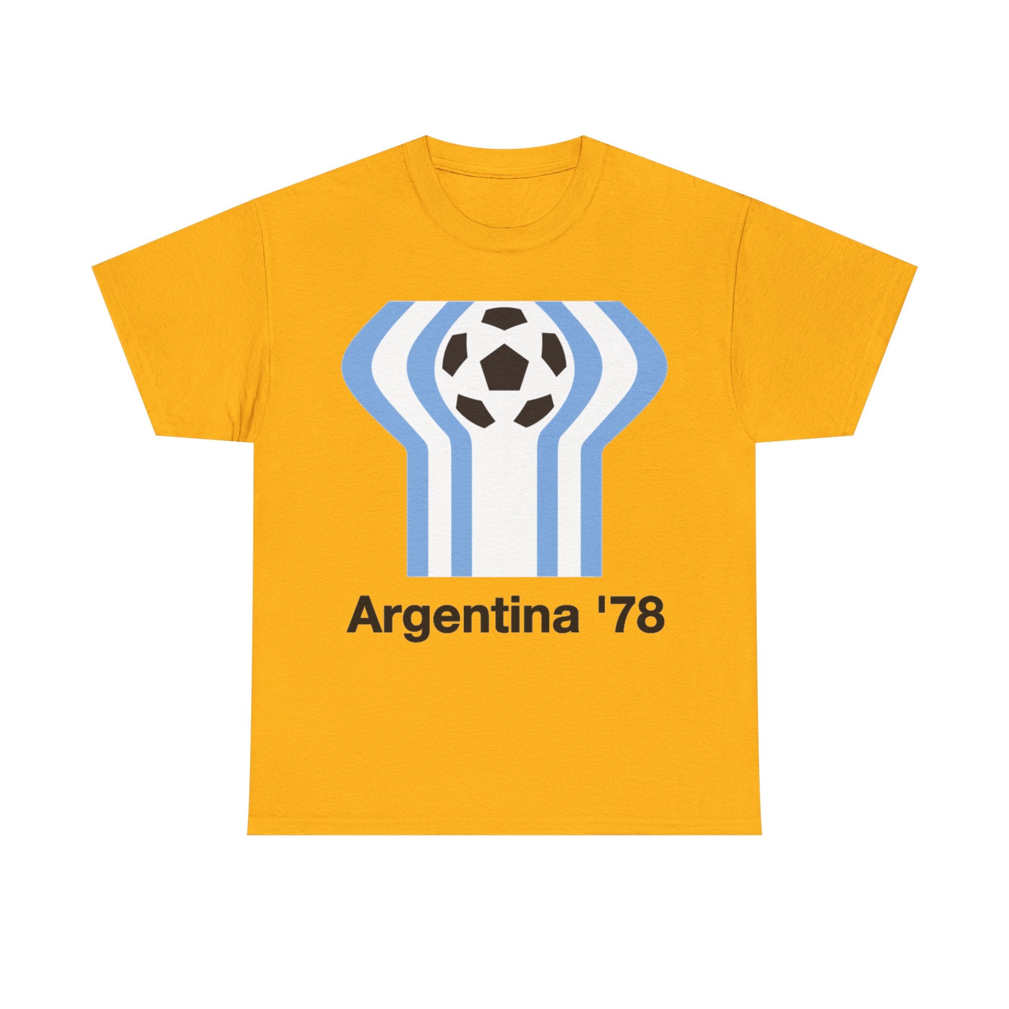 Argentina '78 Soccer T-Shirt — Retro World Cup Football Tee