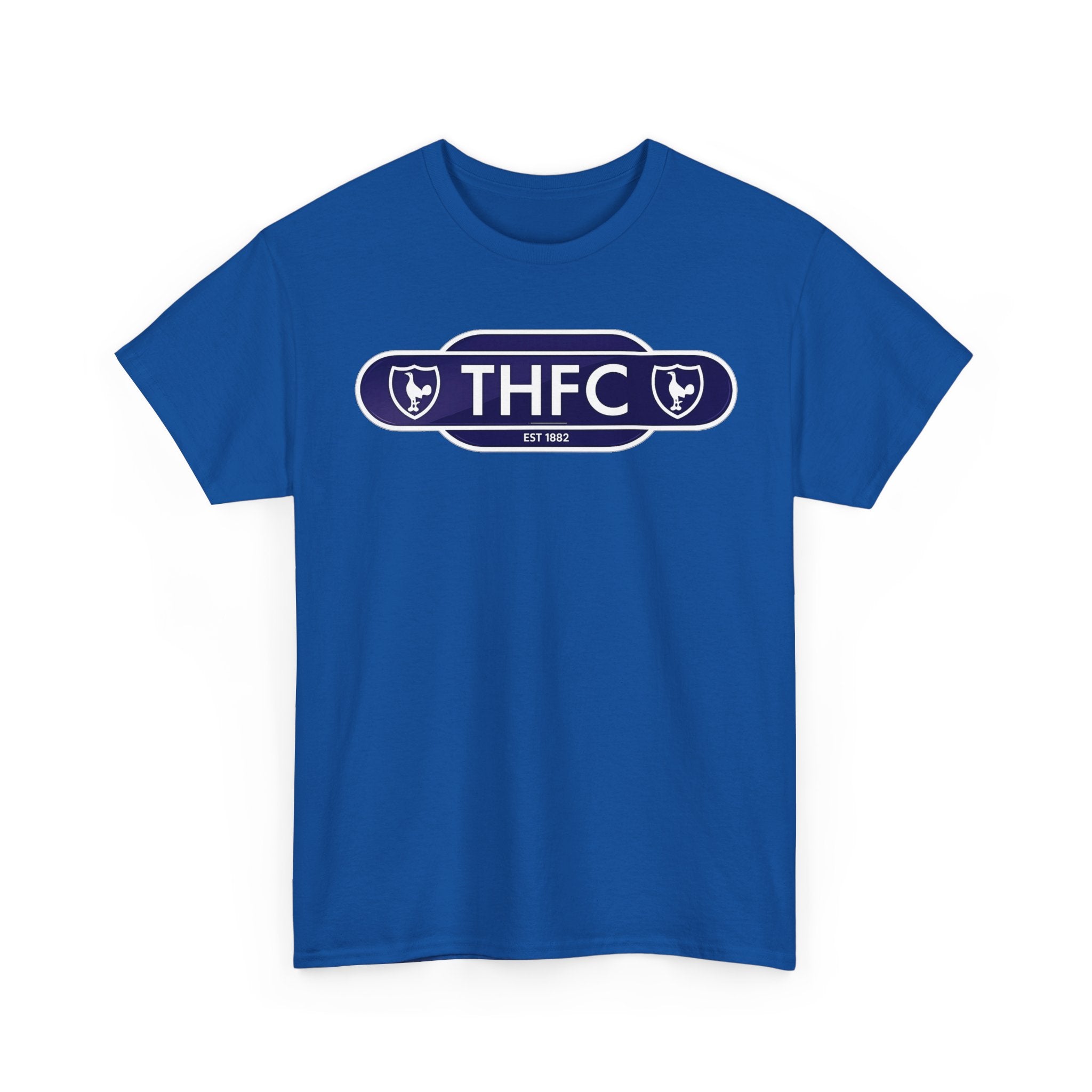 THFC Tottenham Hotspur Railway Sign T‑Shirt — Retro Football Club Tee