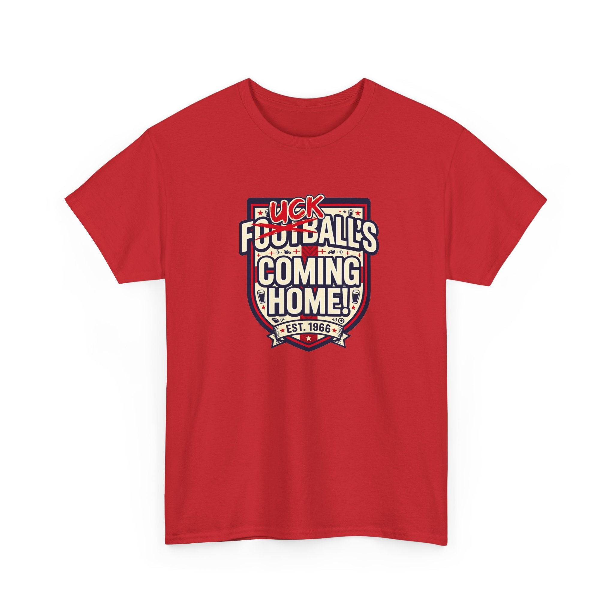 Provocative 'F*ck All's Football's Coming Home' Graphic Tee