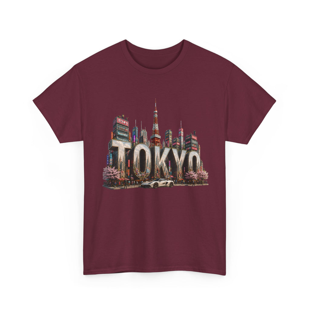 Tokyo Skyline T-Shirt — Vintage Cityscape Graphic Tee