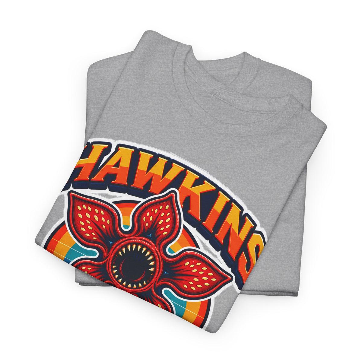 Hawkins Indiana 1983 Demogorgon Floral Cotton T-Shirt