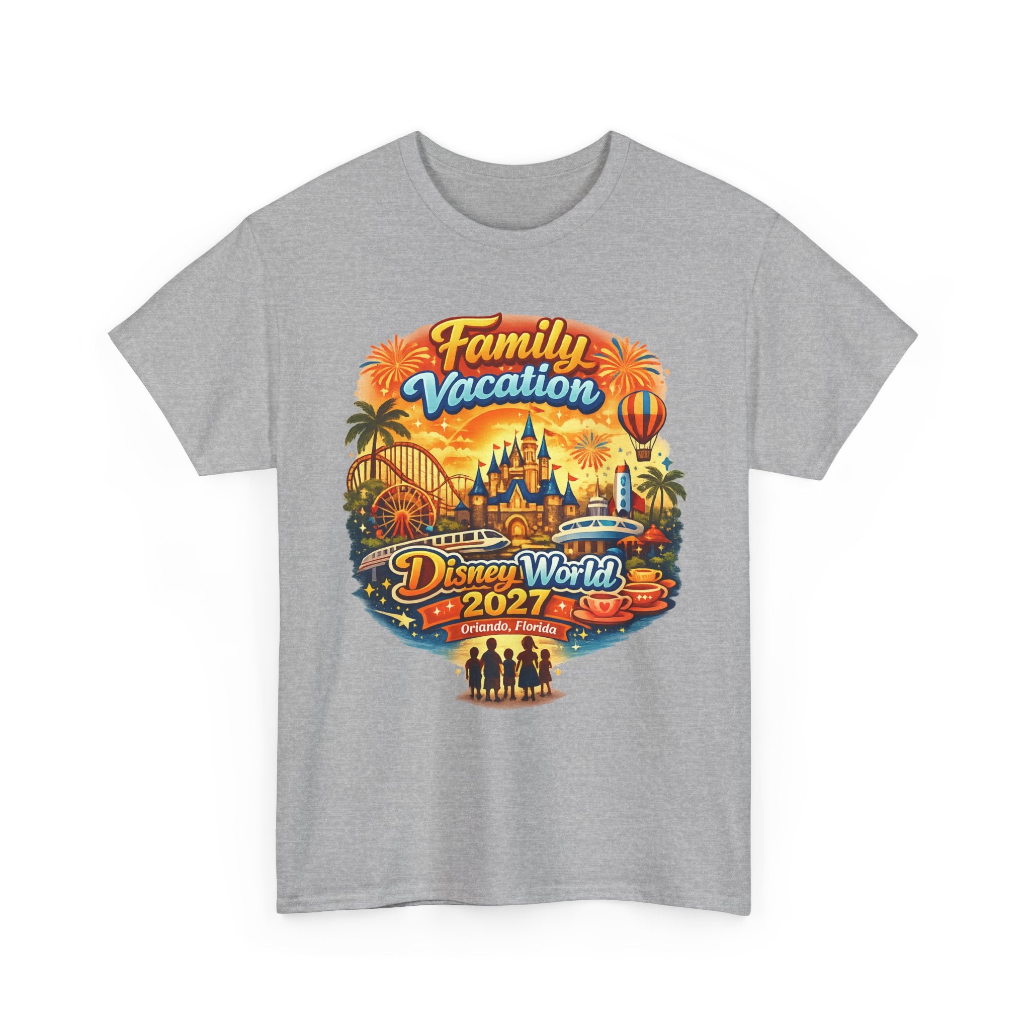 Family Vacation 2027 Tee — Theme Park Souvenir Shirt