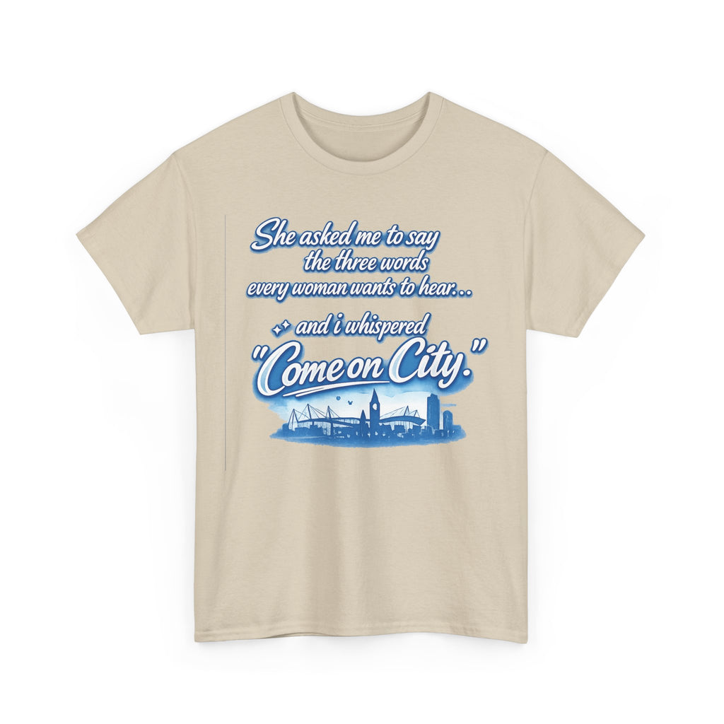 Come on City Skyline Tee — Retro Script Urban Pride T‑Shirt