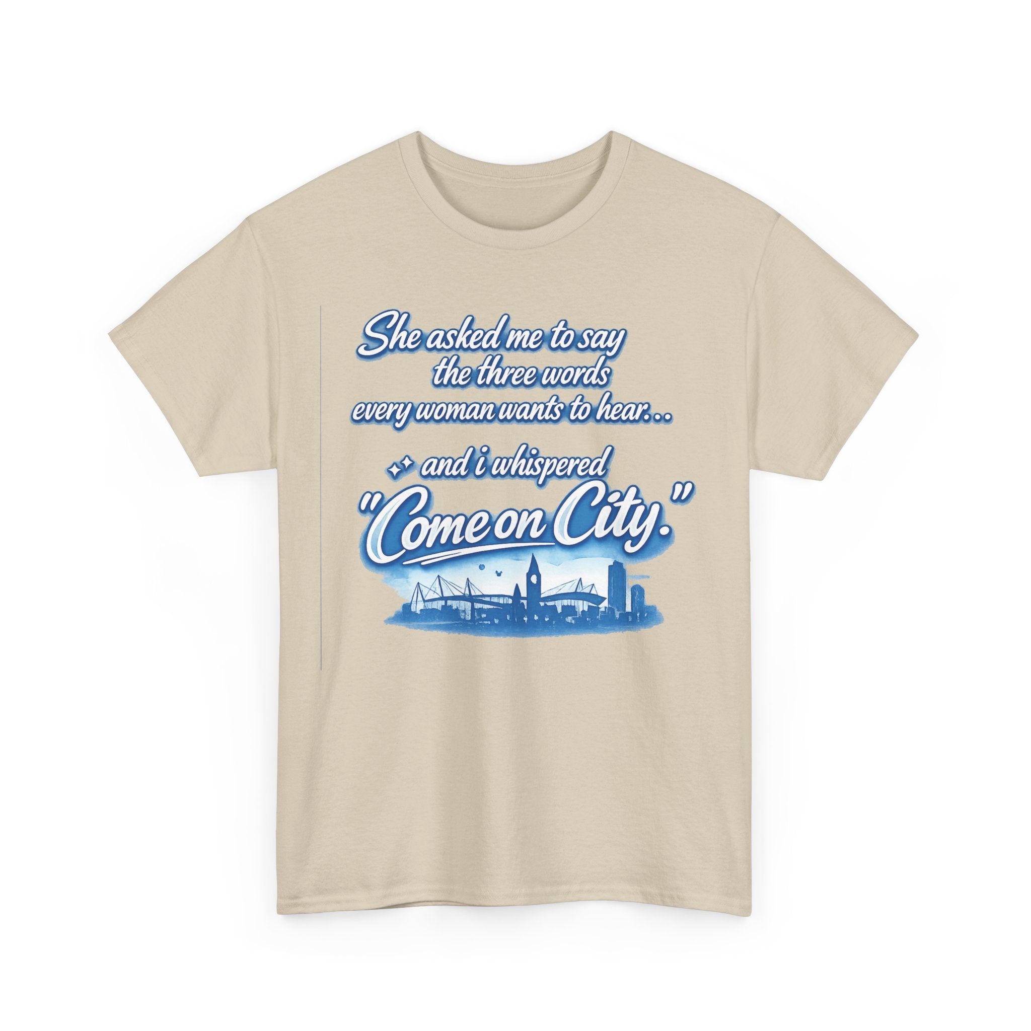 Come on City Skyline Tee — Retro Script Urban Pride T‑Shirt