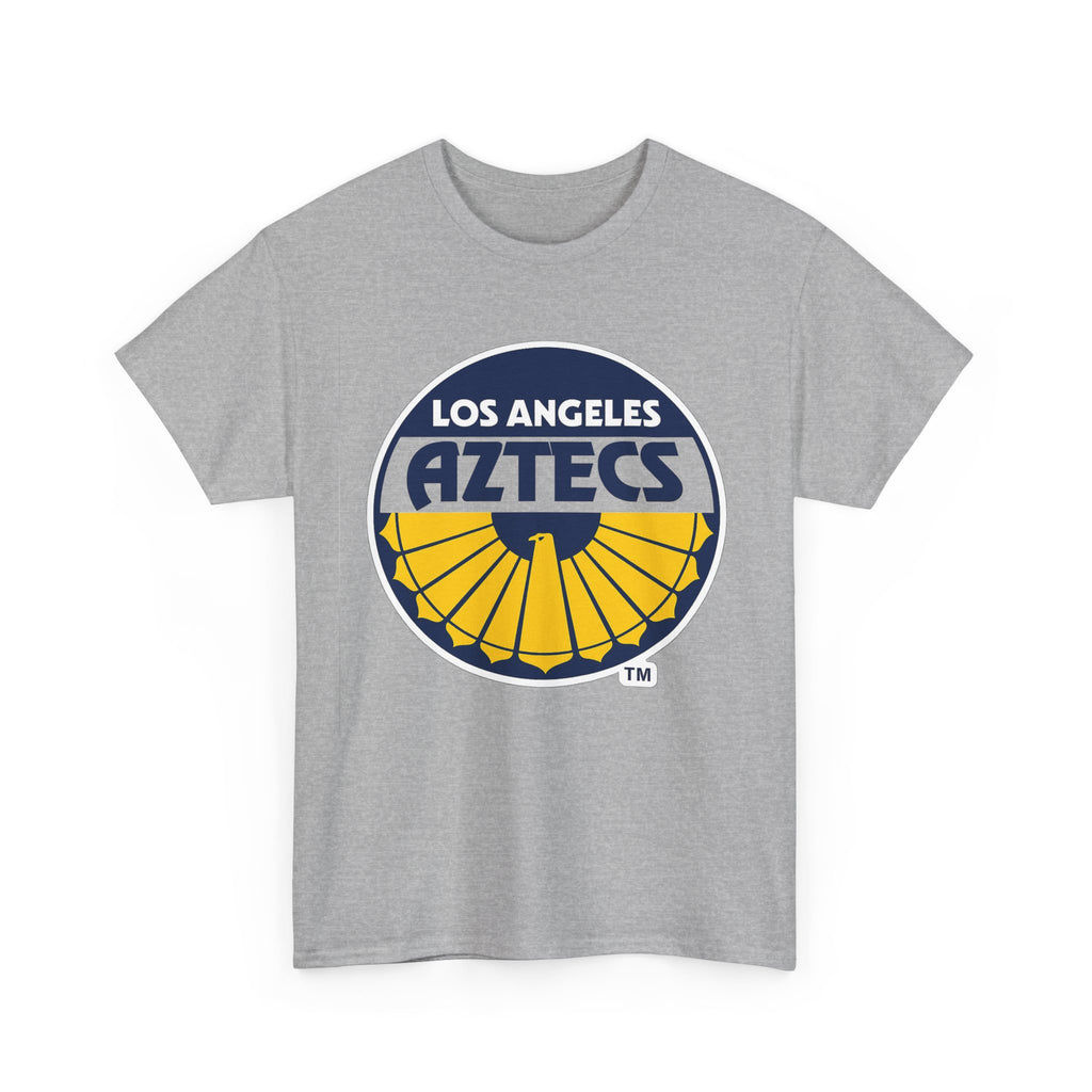 Los Angeles Aztecs Vintage Logo Cotton T-Shirt