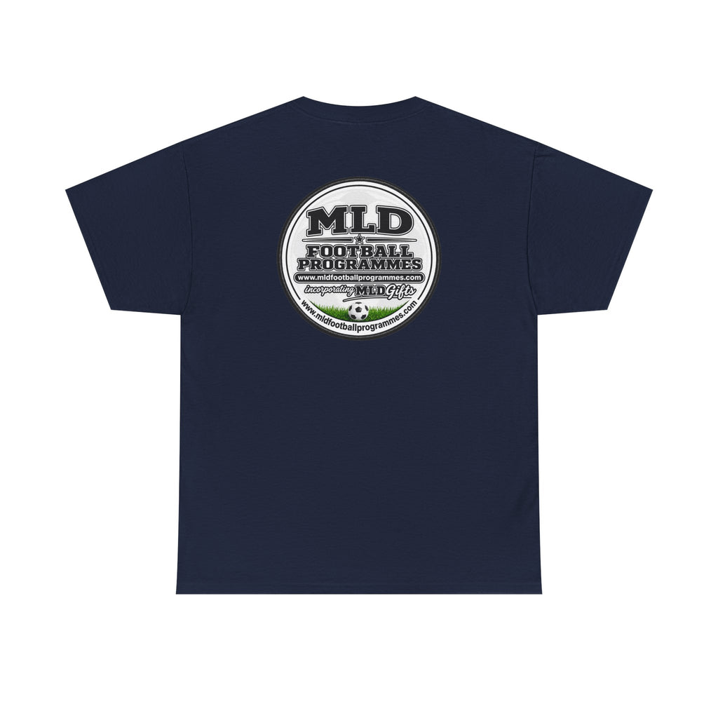 MLD Football Programmes Vintage Logo Cotton T-Shirt