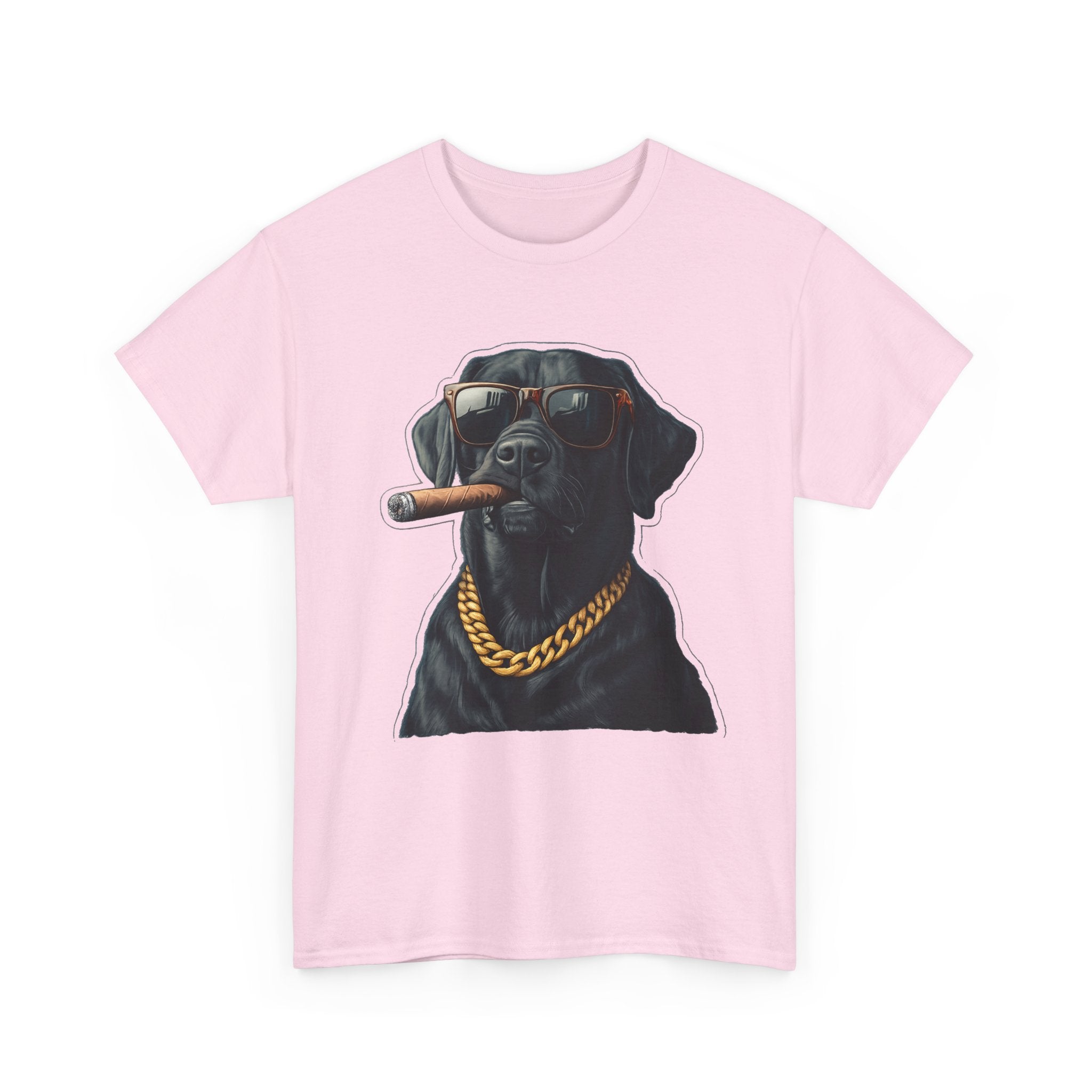 Cool Rottweiler Smoking Cigar Graphic Tee — Dog Lover Streetwear