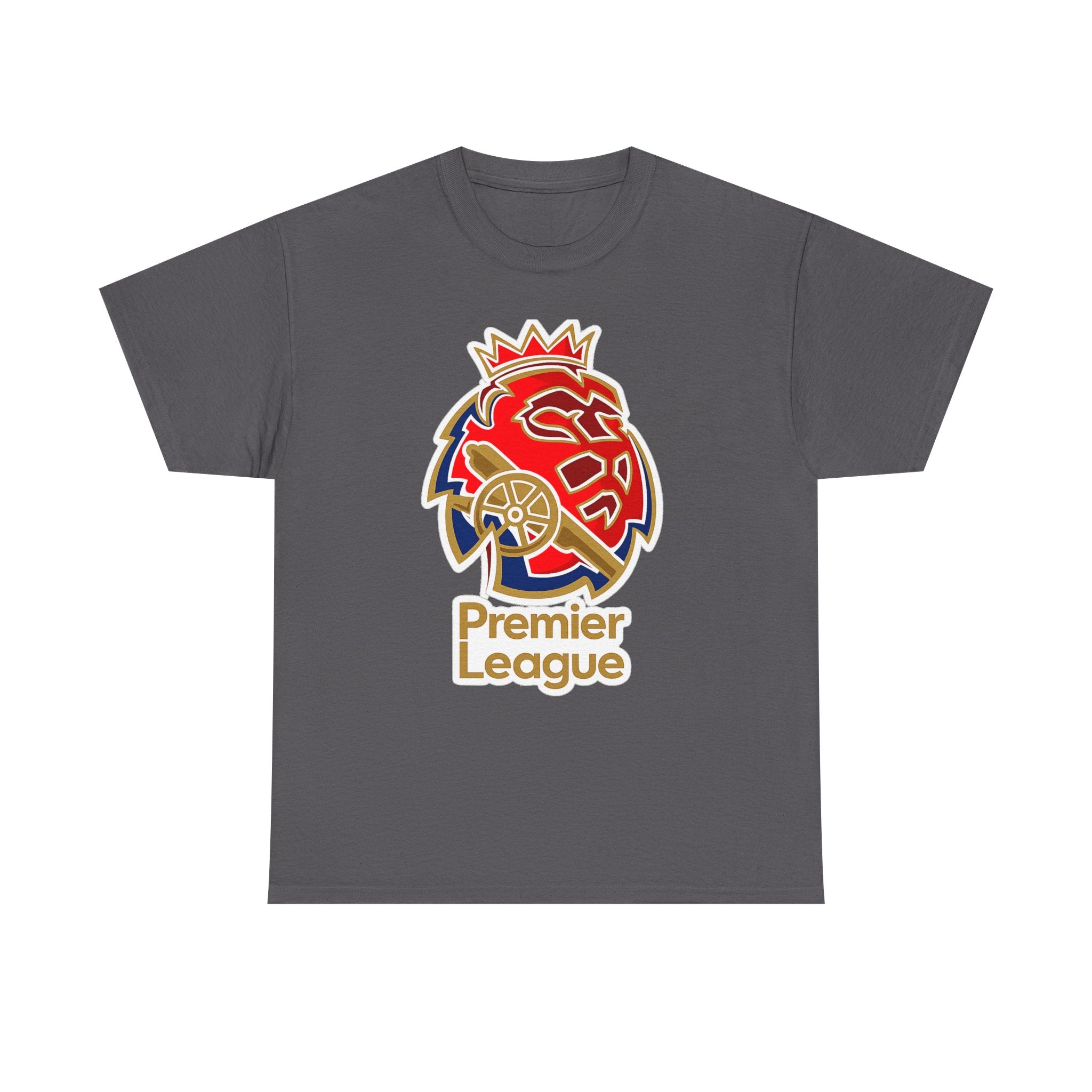 Arsenal Premier League Lion Logo T-Shirt — Soccer Fan Tee