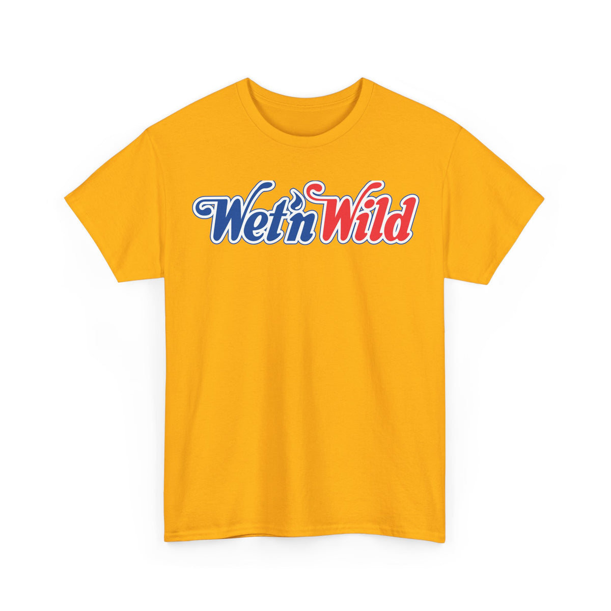 Wet n Wild Orlando Retro Unisex Heavy Cotton T-Shirt / Tee