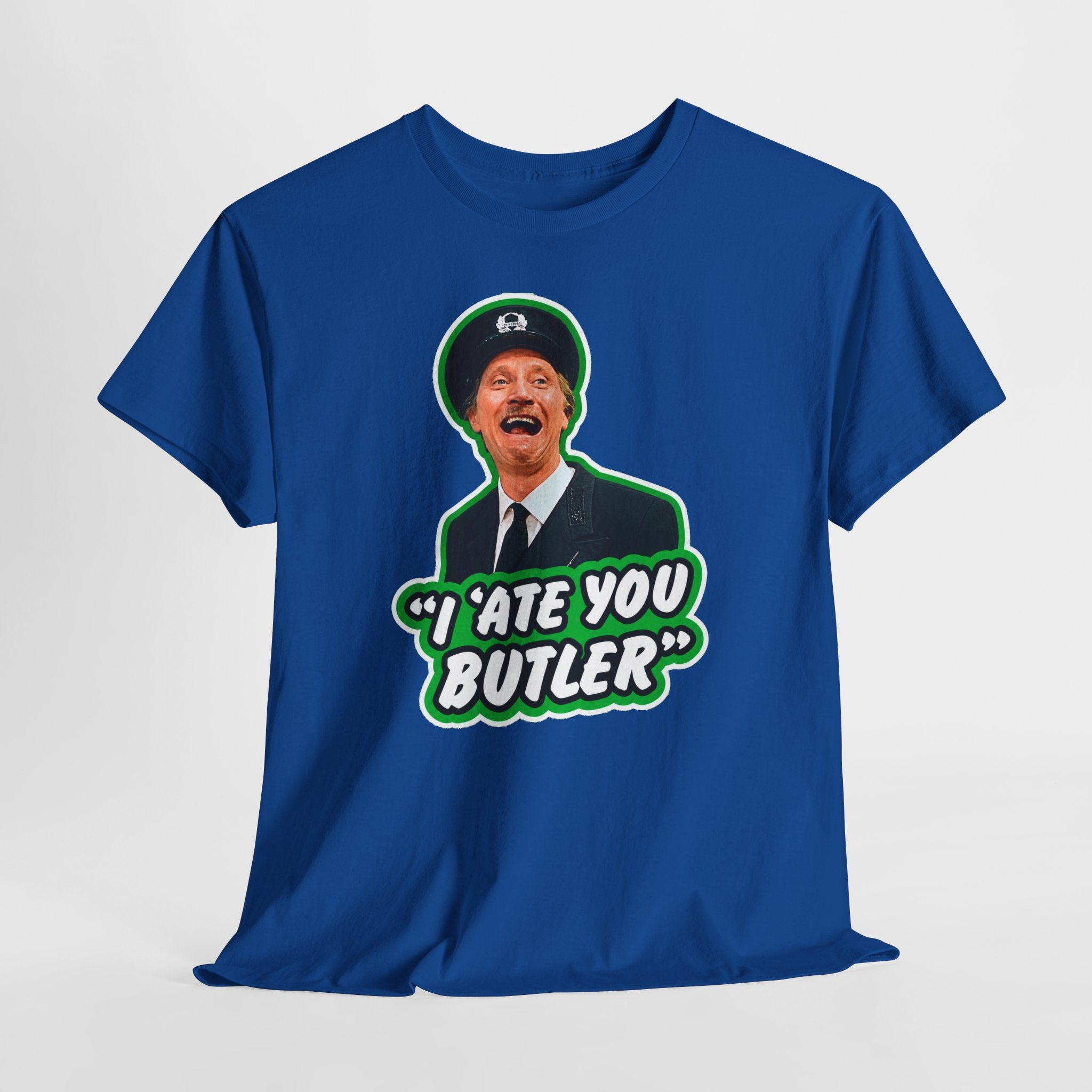 I Ate You Butler T-Shirt — Funny Retro Butler Graphic Tee