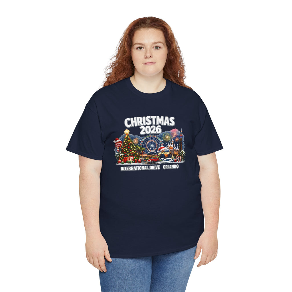 Christmas 2026 Orlando T-Shirt — International Drive Holiday Souvenir