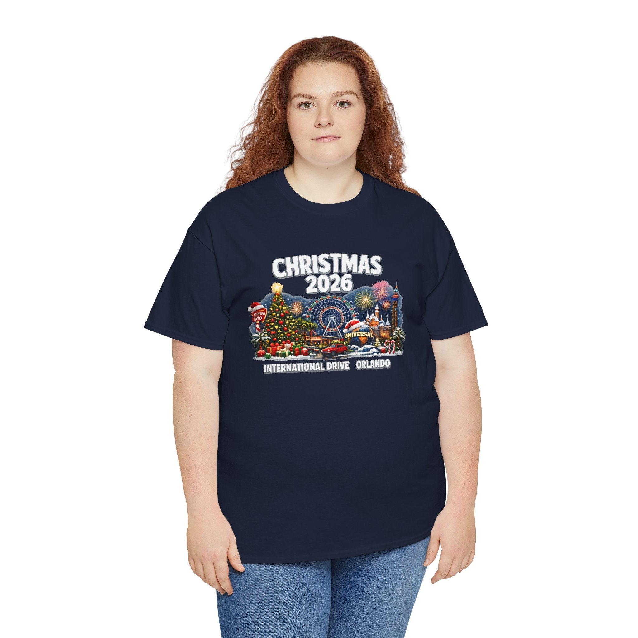 Christmas 2026 Orlando T-Shirt — International Drive Holiday Souvenir