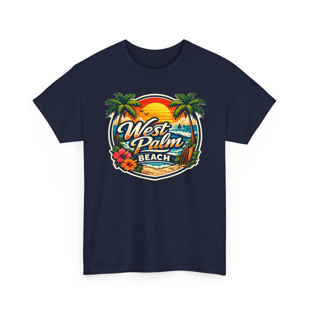 West Palm Beach Retro Sunset T-Shirt