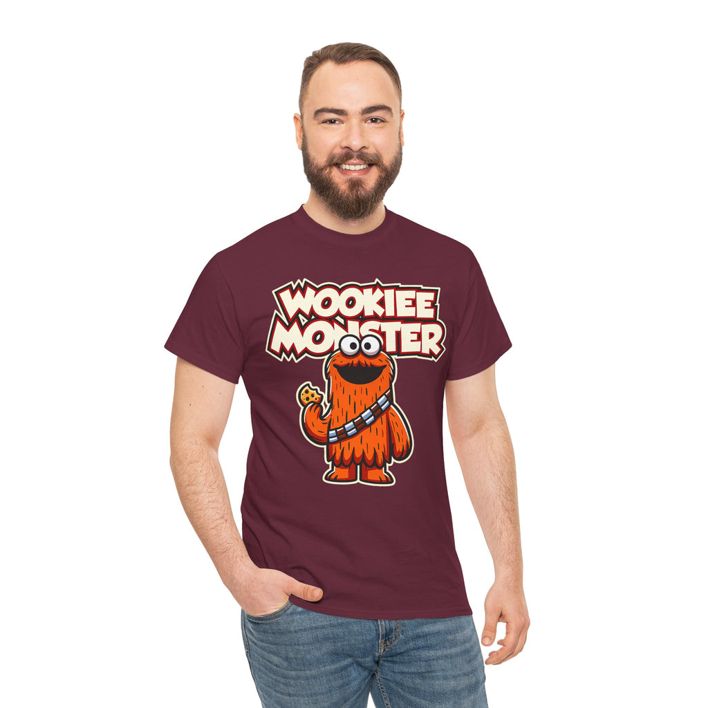 Wookiee Monster Tee - Funny Retro Sci‑Fi Cartoon Shirt