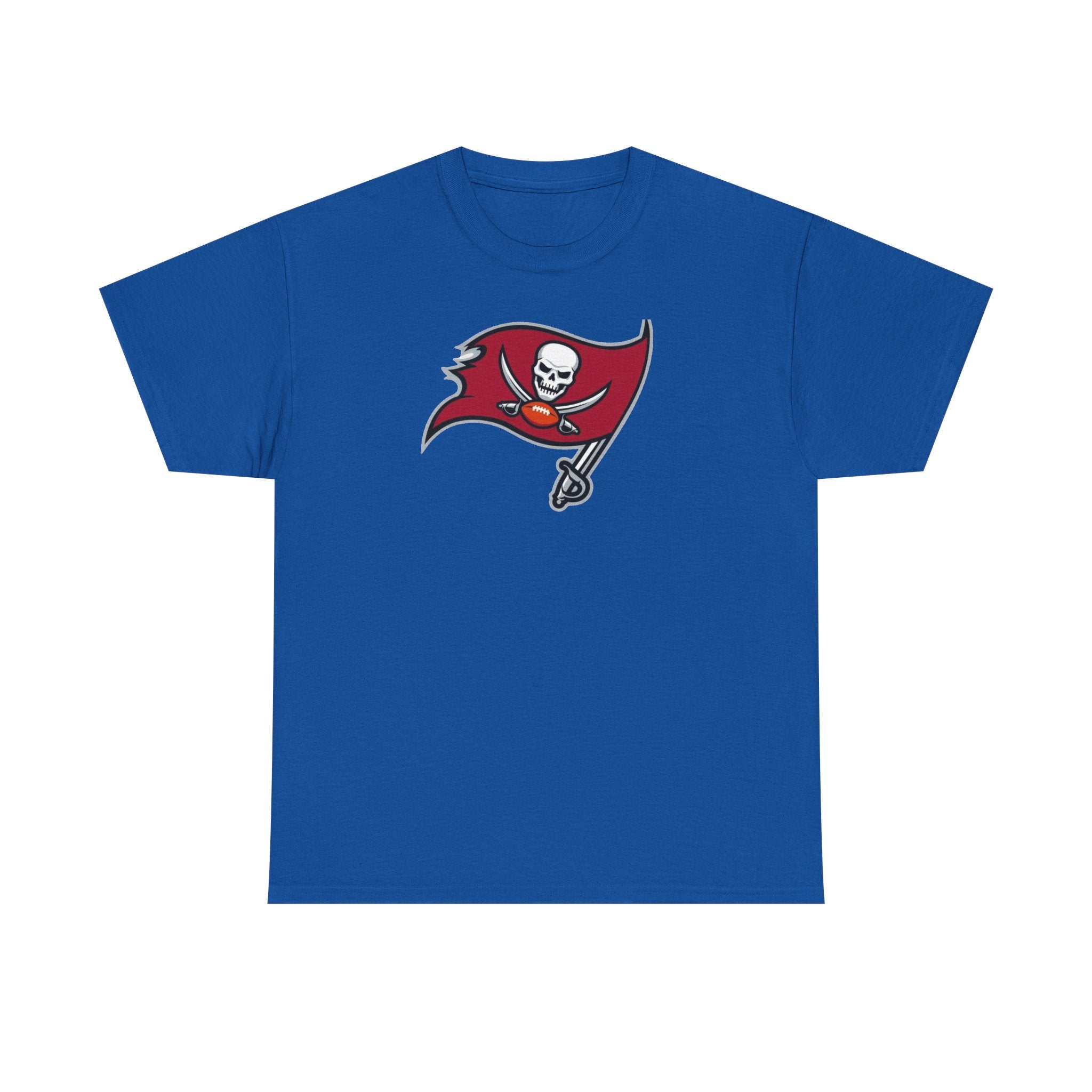 Tampa Bay Buccaneers Flag T-Shirt — Football Pirate Logo Tee