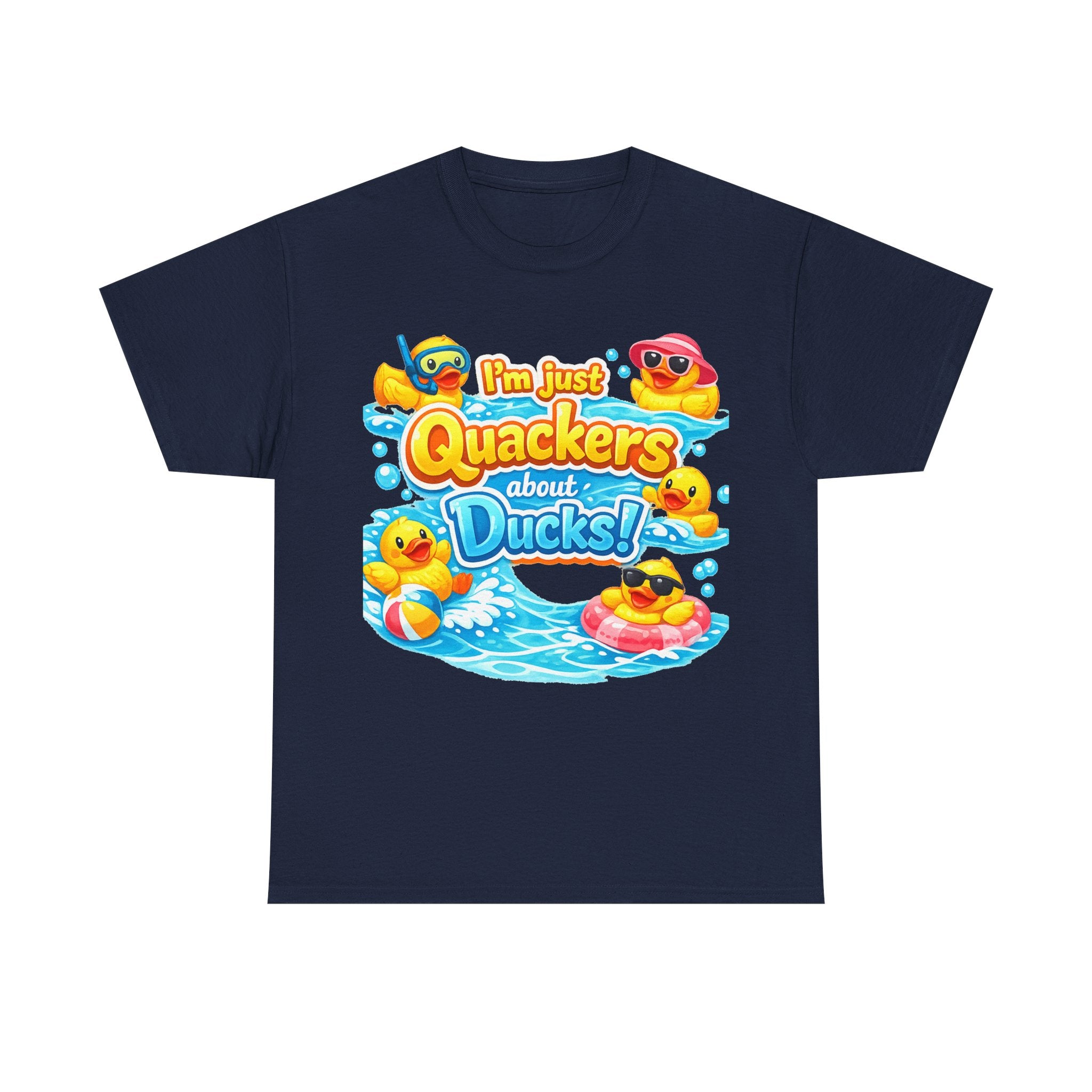 I'm Just Quackers About Ducks! Cute Rubber Duck Pool Tee