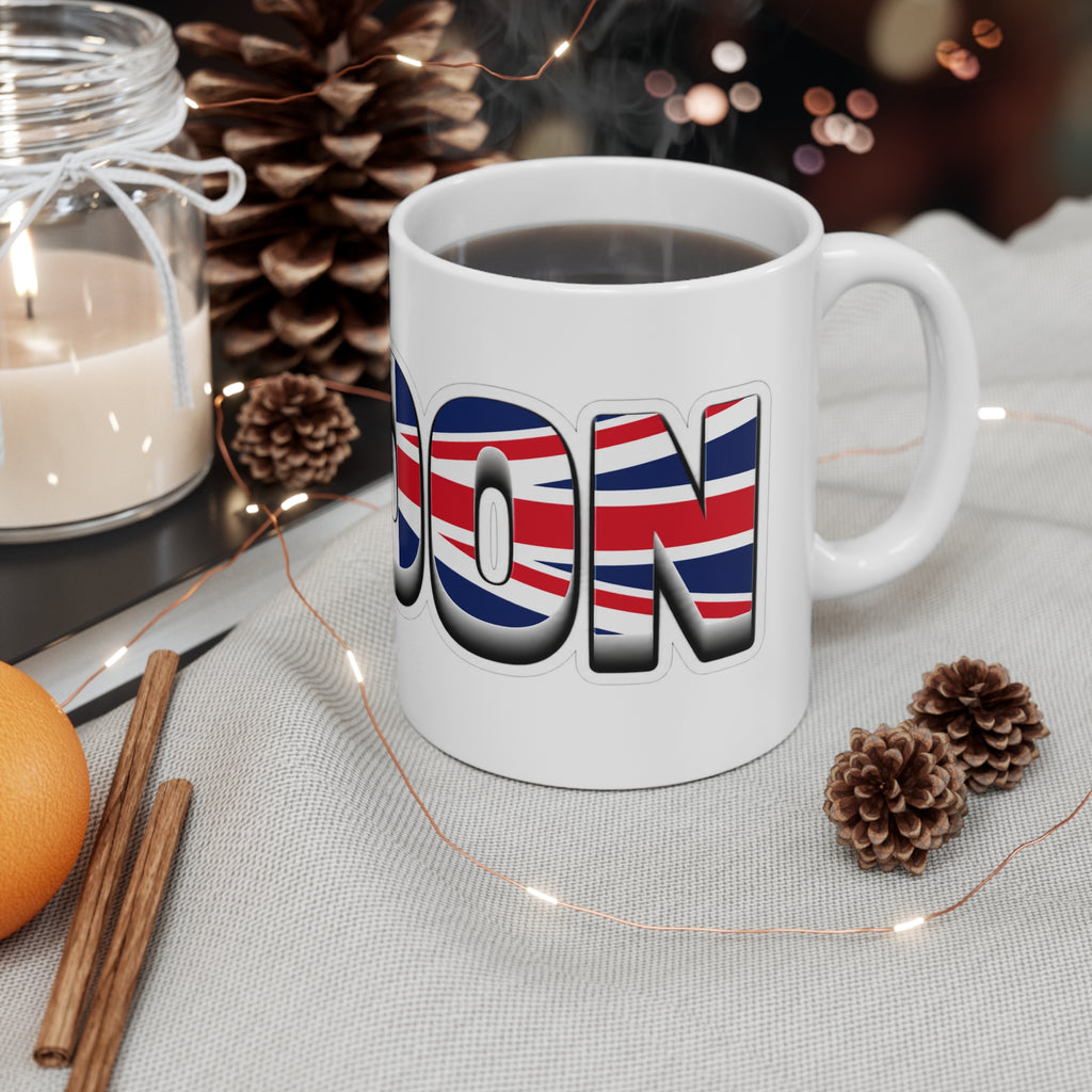 London Flag Ceramic Coffee Mug — Union Jack 11oz & 15oz