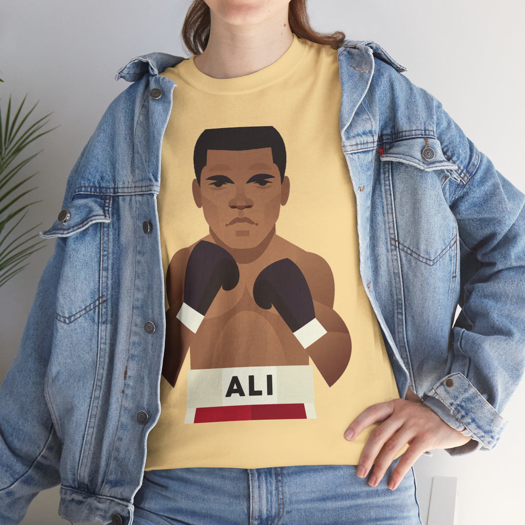 Muhammad Ali Boxing Champion Cotton T-Shirt