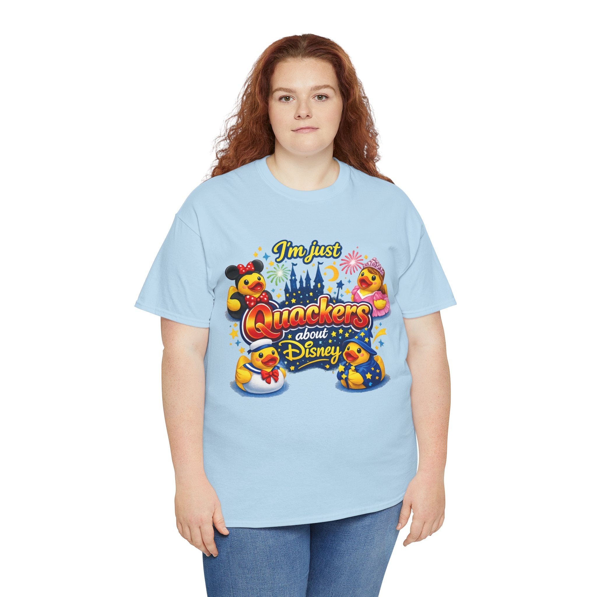 Quackers About Disney Rubber Duck Tee — "I'm Just Quackers About Disney" Graphic T-Shirt