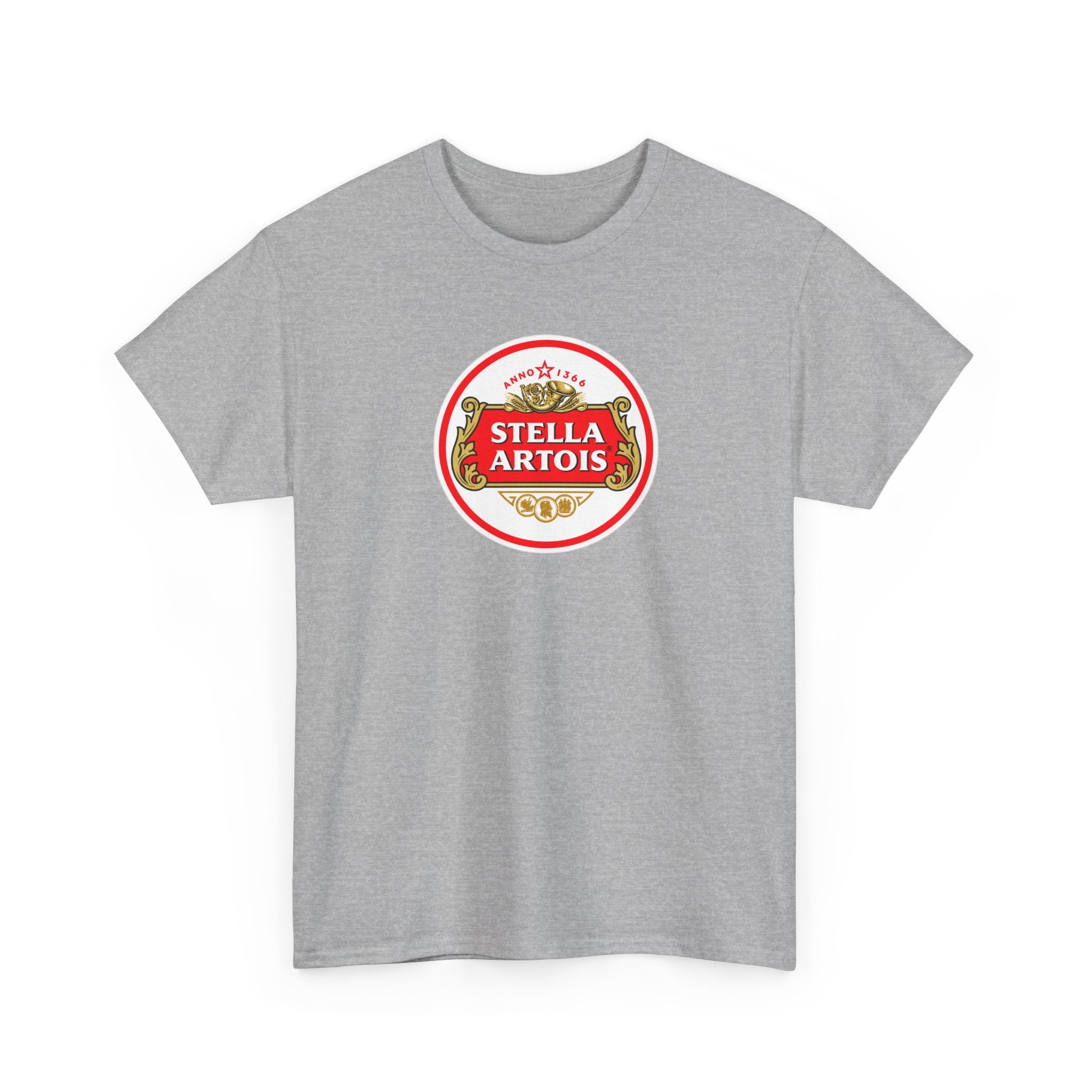 Beer Logo T-Shirt — Stella Artois Inspired Vintage Crest Tee