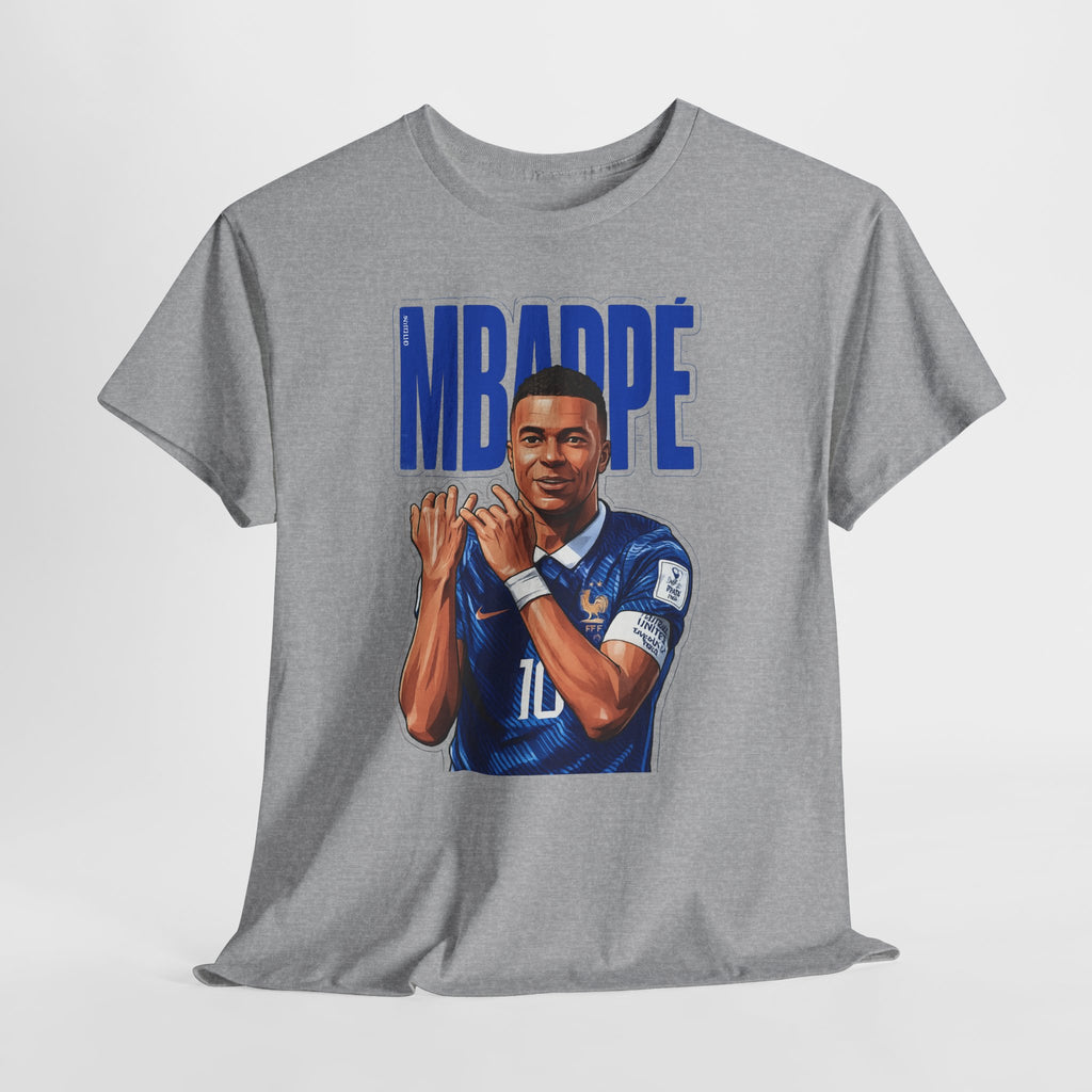 MBAPPE Graphic Shirt Soccer Star Portrait Tee — "