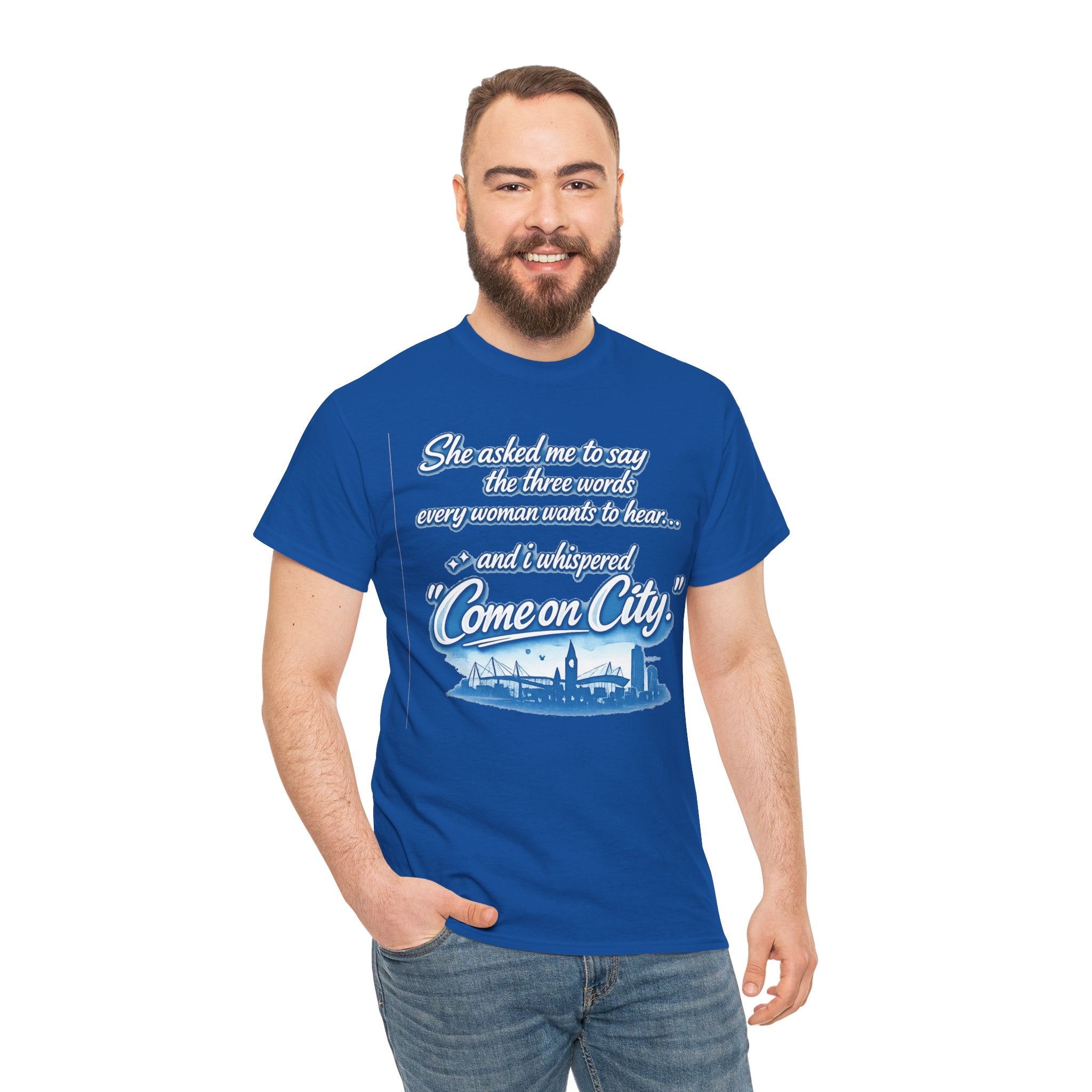 Come on City Skyline Tee — Retro Script Urban Pride T‑Shirt