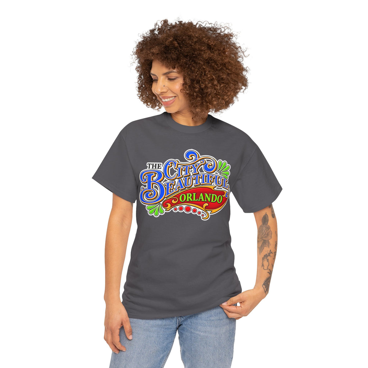 The City Beautiful Orlando Graphic Cotton Tee