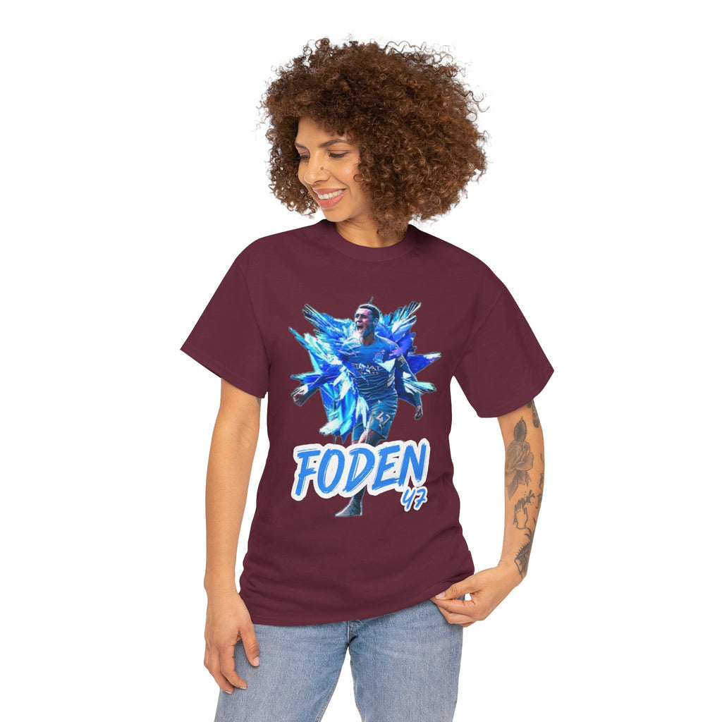 Phil Foden Manchester City T-Shirt - Foden 47 Football Jersey Shirt