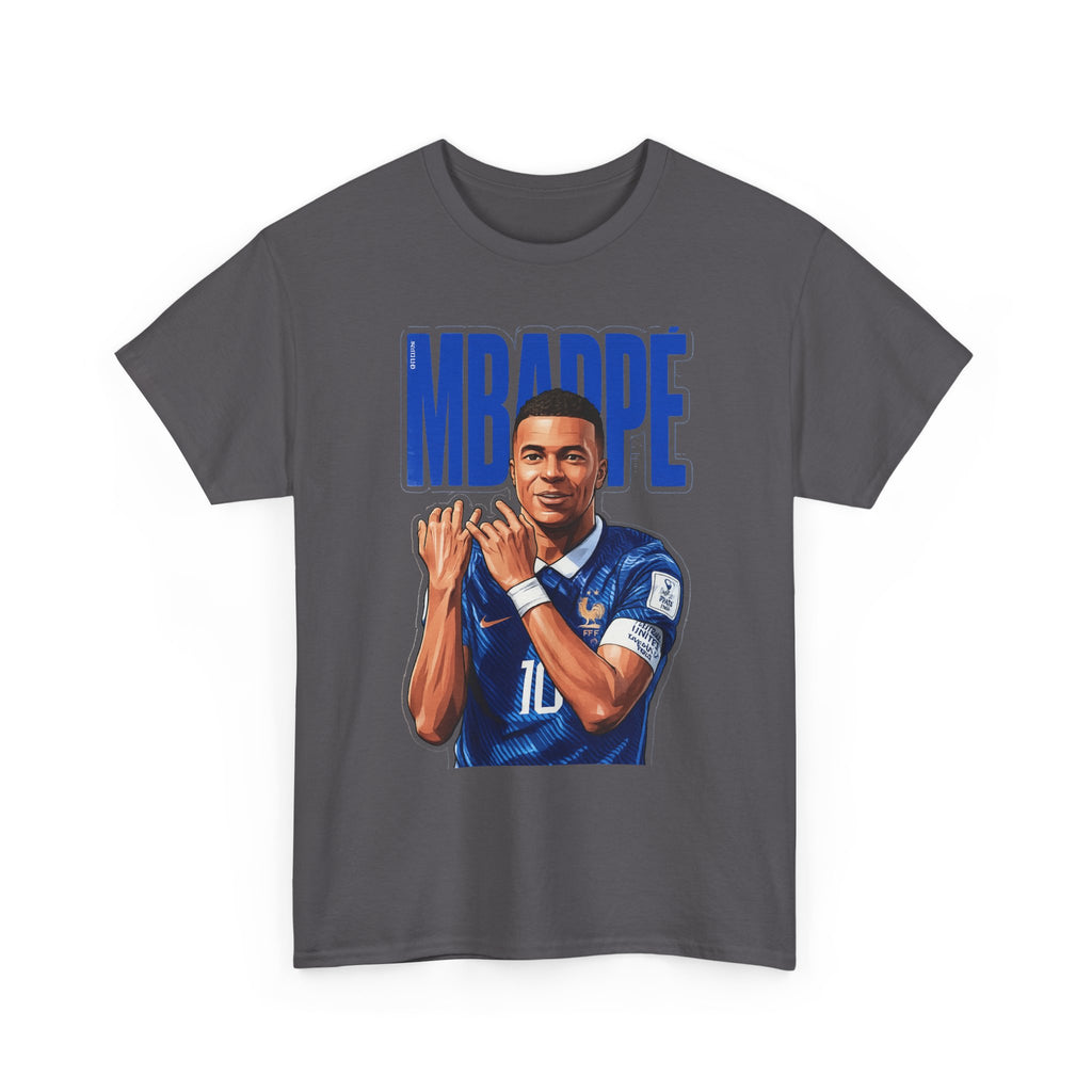 MBAPPE Graphic Shirt Soccer Star Portrait Tee — "